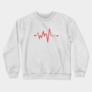 Heart line Crewneck Sweatshirt